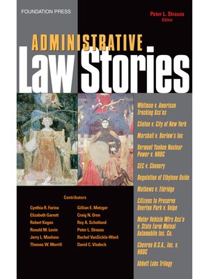 cover image of Administrative Law Stories